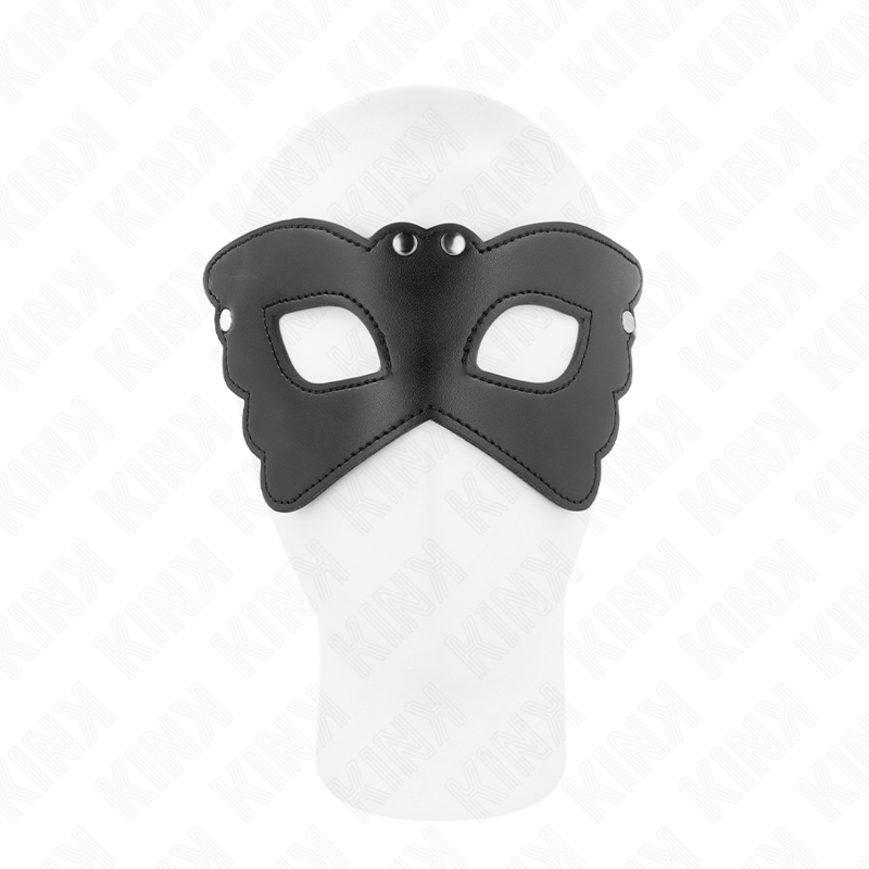 KINK - MASQUE EN CUIRETTE FORME PAPILLON 20 x 9 CM - 7eme ciel