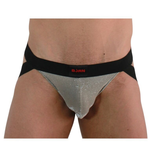 BURN - 001 JOCK BEIGE BRILLANT / NOIR S - 7eme ciel