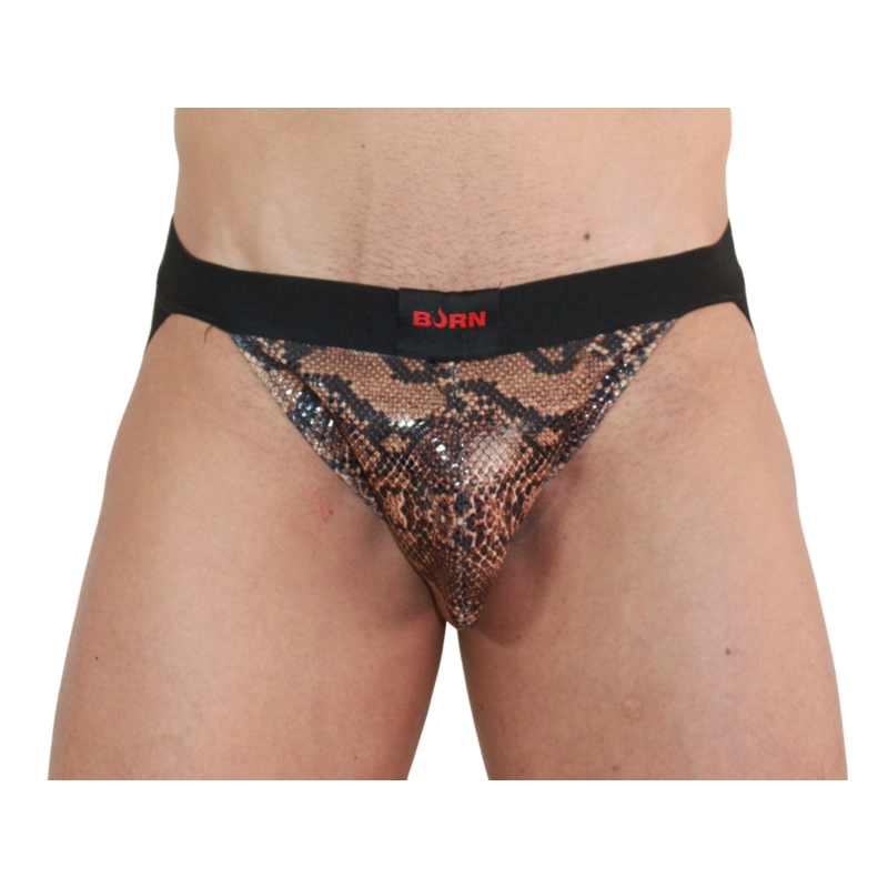 BURN - 002 JOCK SNAKE NOIR S - 7eme ciel