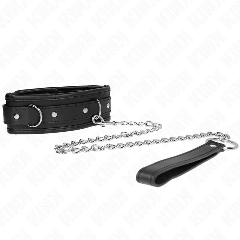 KINK - COLLIER MODÈLE BASIC AVEC LAISSE 65 CM MODÈLE 1 53 X 6 CM - 7eme ciel
