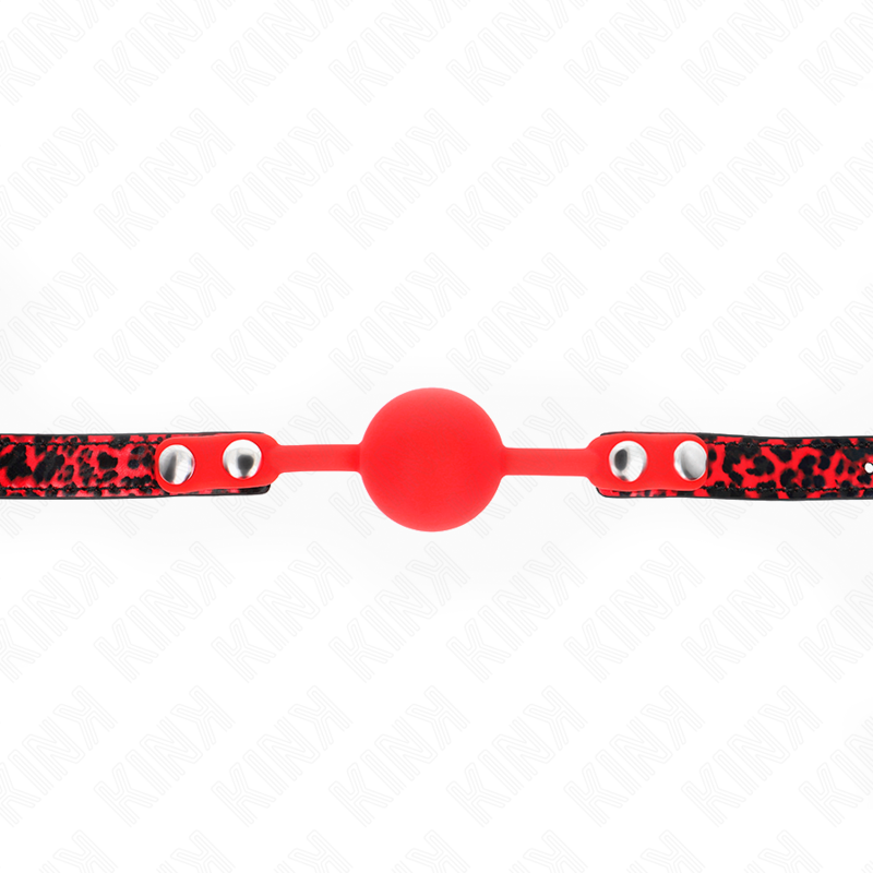 KINK - BOULE EN SILICONE 4 CM GAG MODÈLE 2 60 x 2 CM - 7eme ciel