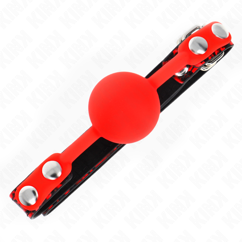 KINK - BOULE EN SILICONE 4 CM GAG MODÈLE 2 60 x 2 CM - 7eme ciel