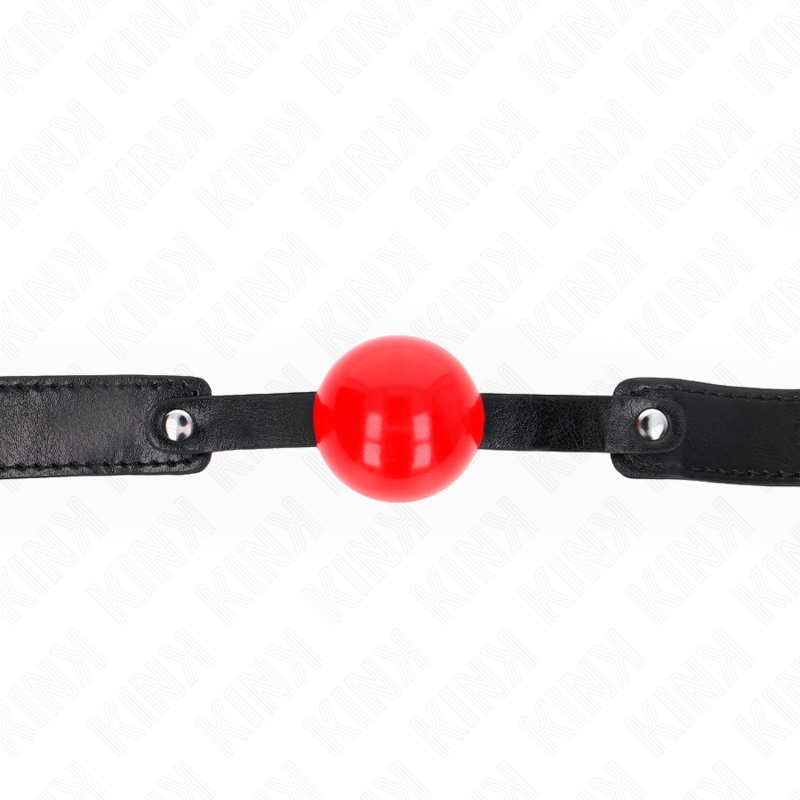 KINK - BALLE TPE SOUPLE 4 CM GAG MODÈLE 1 66 x 2,5 CM RÉGLABLE 41-61 CM - 7eme ciel