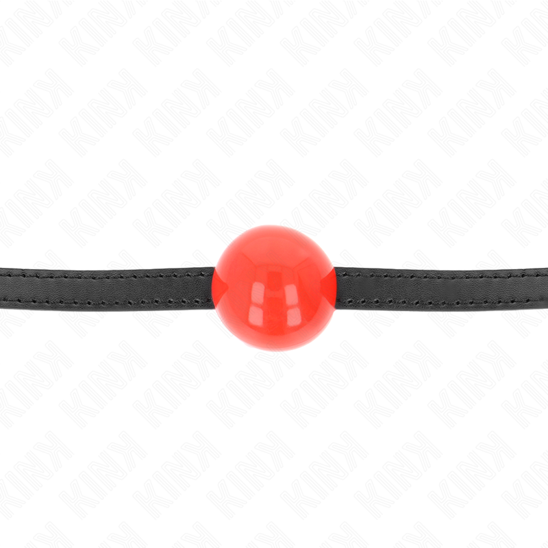 KINK - BALLE SOLIDE SIMPLE ROUGE 4 CM BAG 65 x 1,5 CM - 7eme ciel