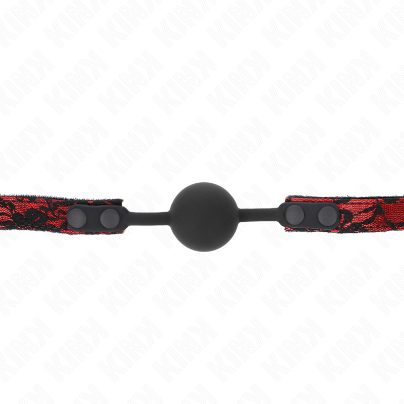 KINK - BOULE SILICONE SCANDALE 4 CM GAG MODÈLE 1 65 x 2 CM - 7eme ciel