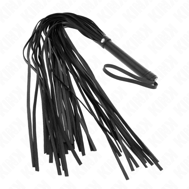 KINK - FOUET PVC SOUPLE NOIR 70 CM - 7eme ciel