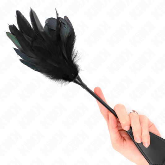 KINK - PLUMES CHACOUILLÉES À VOLANT 48 CM - 7eme ciel
