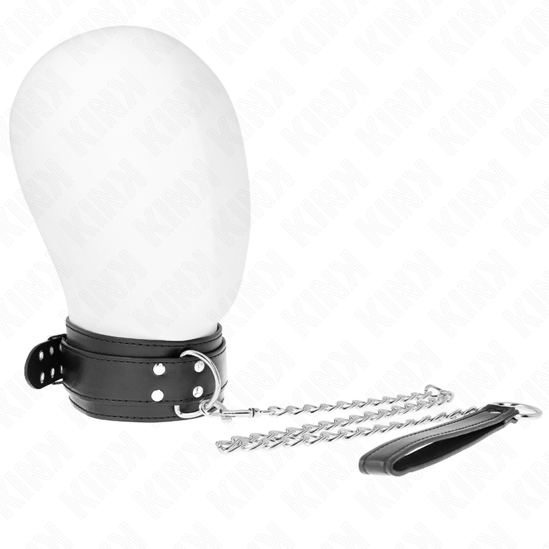 KINK - COLLIER AVEC BRACELET 65 CM BOUCLES ARGENT RÉGLABLES 33-46 CM X 5,5 CM - 7eme ciel