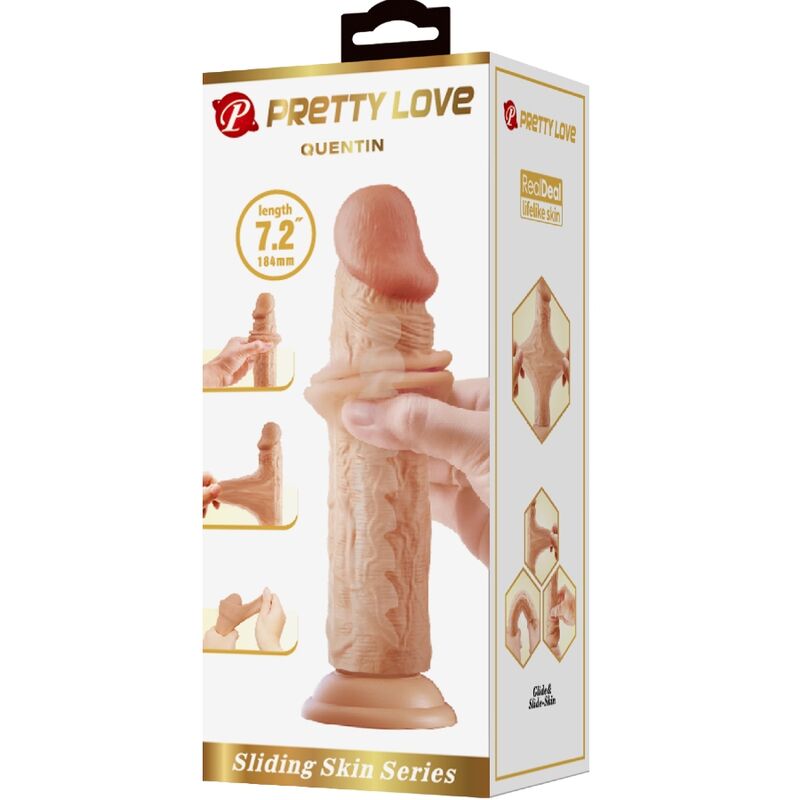 PRETTY LOVE - GODE RÉALISTE QUENTIN 18 CM CHAIR - 7eme ciel