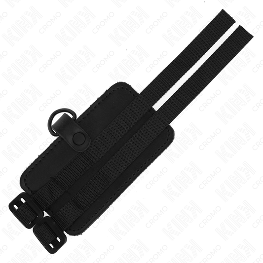 KINK - ANNEAU PÉNIS EN CUIR AVEC SANGLES RÉGLABLES - 7eme ciel