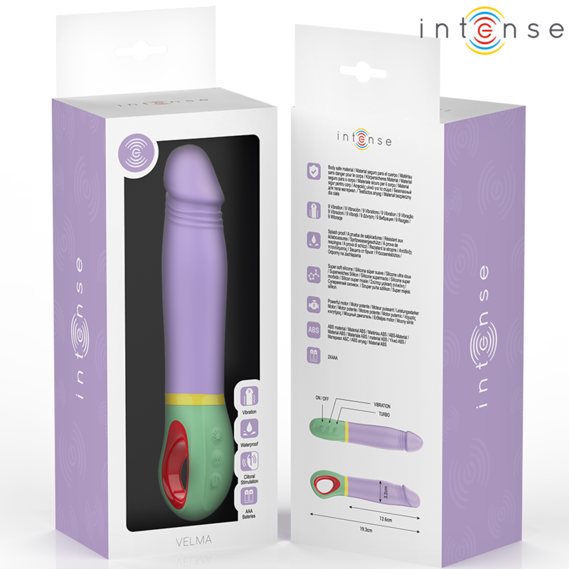 INTENSE - VIBRATEUR VIOLET CLASSIQUE VELMA - 7eme ciel