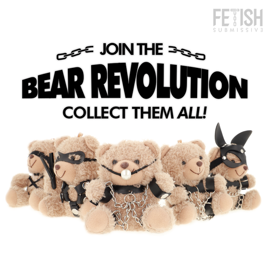 FETISH SUBMISSIVE - OURS EN PELUCHE FOZZIE MODÈLE BDSM 3 - 7eme ciel