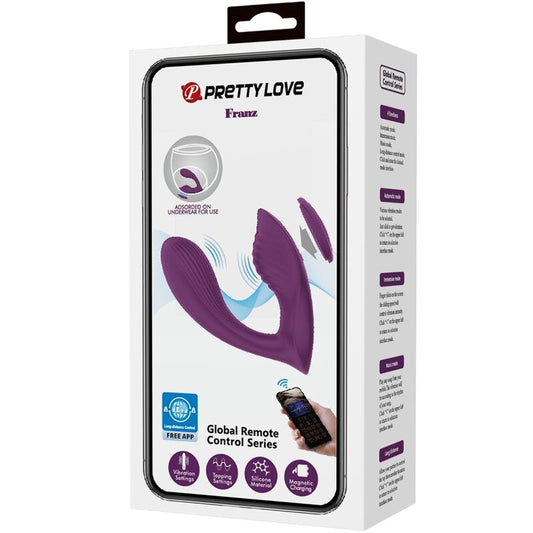 PRETTY LOVE - FRANZ MASSEUR ET VIBRATEUR APPLICATION GRATUITE VIOLET - 7eme ciel