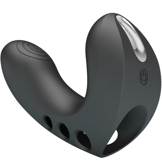 PRETTY LOVE - VIBRATEUR DOIGT CAMELIA 7 VIBRATIONS NOIR - 7eme ciel