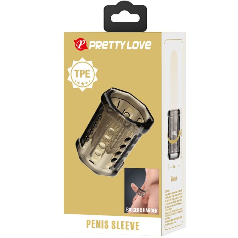PRETTY LOVE - RONAEL MANCHON PÉNIS SUPER EXTENSIBLE TRANSPARENT - 7eme ciel