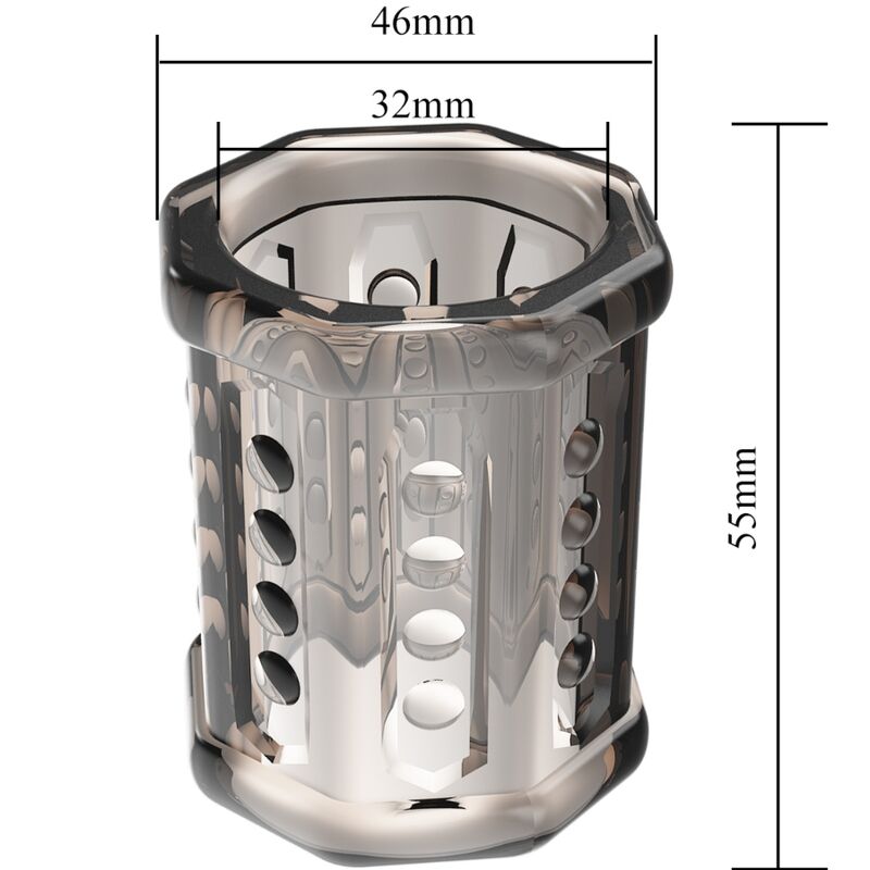 PRETTY LOVE - RONAEL MANCHON PÉNIS SUPER EXTENSIBLE TRANSPARENT - 7eme ciel