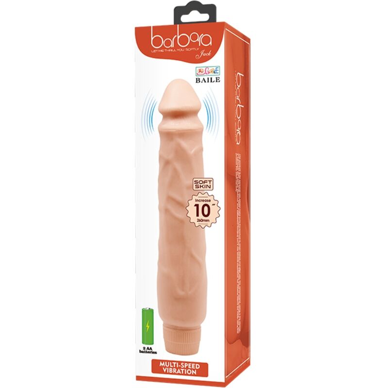BAILE - JACK VIBRATEUR RÉALISTE 26 CM CHAIR - 7eme ciel