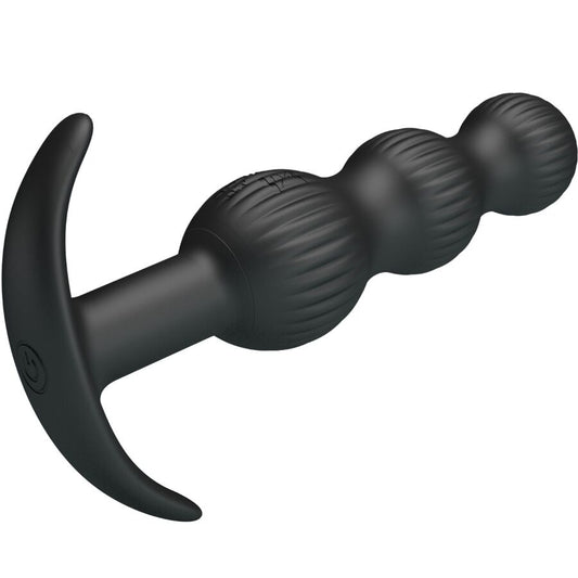 PRETTY LOVE - VIBRATEUR ANAL SIDNEY 10 VIBRATIONS NOIR - 7eme ciel