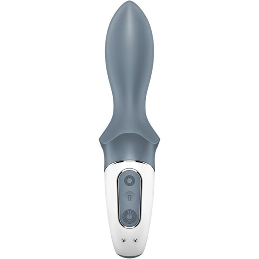 SATISFYER - AIR PUMP BOOTY 1 VIBRATEUR GONFLABLE ANAL GRIS