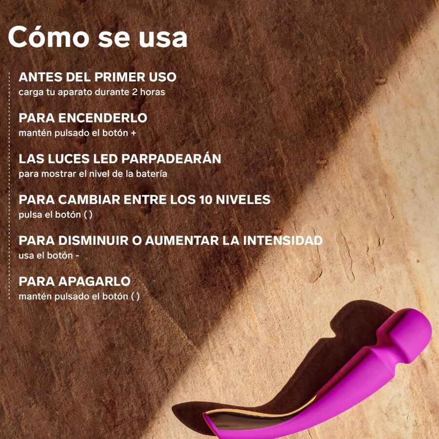 LELO - SMART MEDIUM WAND 2 AQUA MASSAGER - 7eme ciel