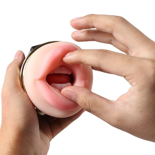 SHEQU - KAY DOUBLE MASTURBATEUR AVEC DOUBLE VIBRATION DE LA BOUCHE ET DU VAGIN