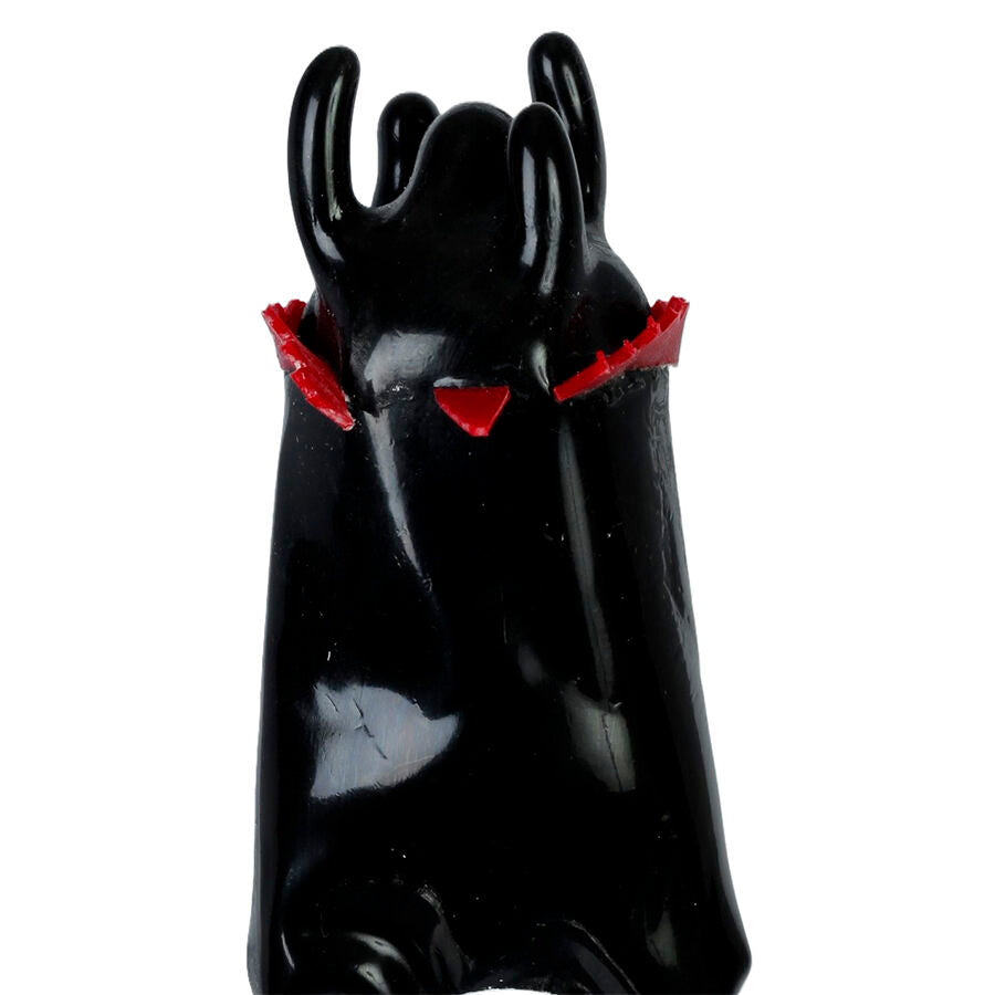 CONDOMERIE - PRÉSERVATIFS FANTAISIE PEINTS À LA MAIN BLACK TOWER XL