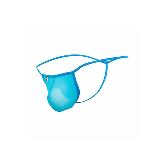 MOB - STRING TRANSPARENT EN T AQUA TAILLE L/XL