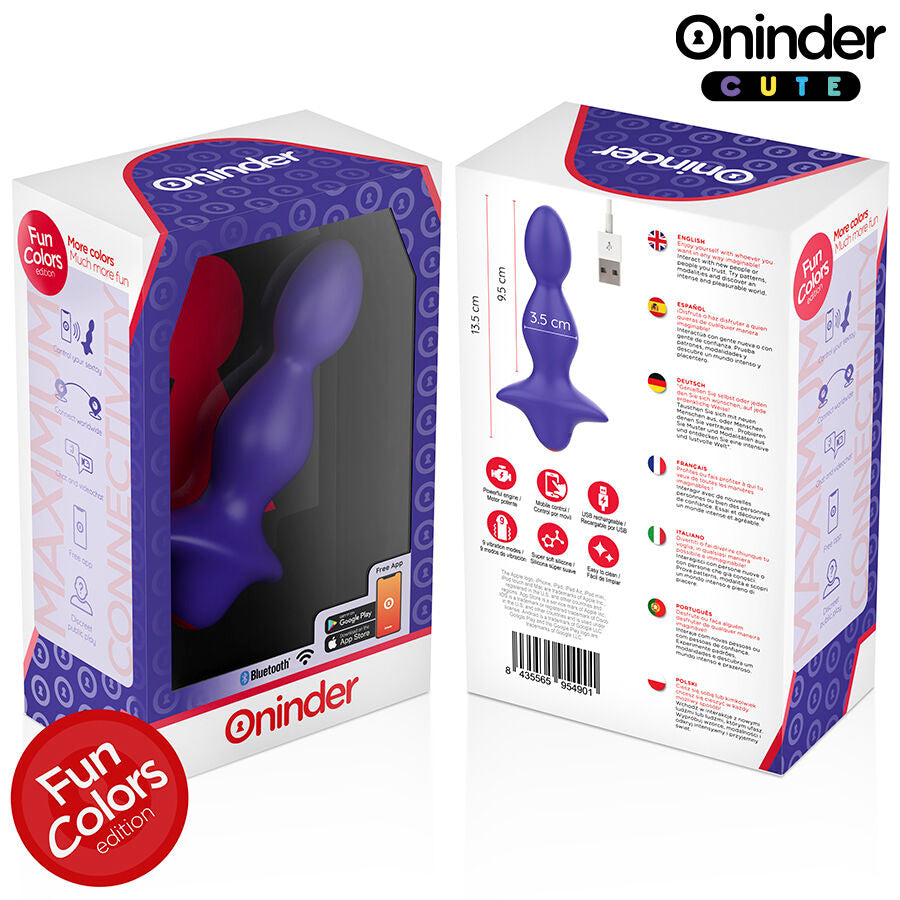 ONINDER CUTE - DILATATEUR ANAL VIBRANT LOVE BUTT - APPLICATION MONDIALE GRATUITE - 7eme ciel