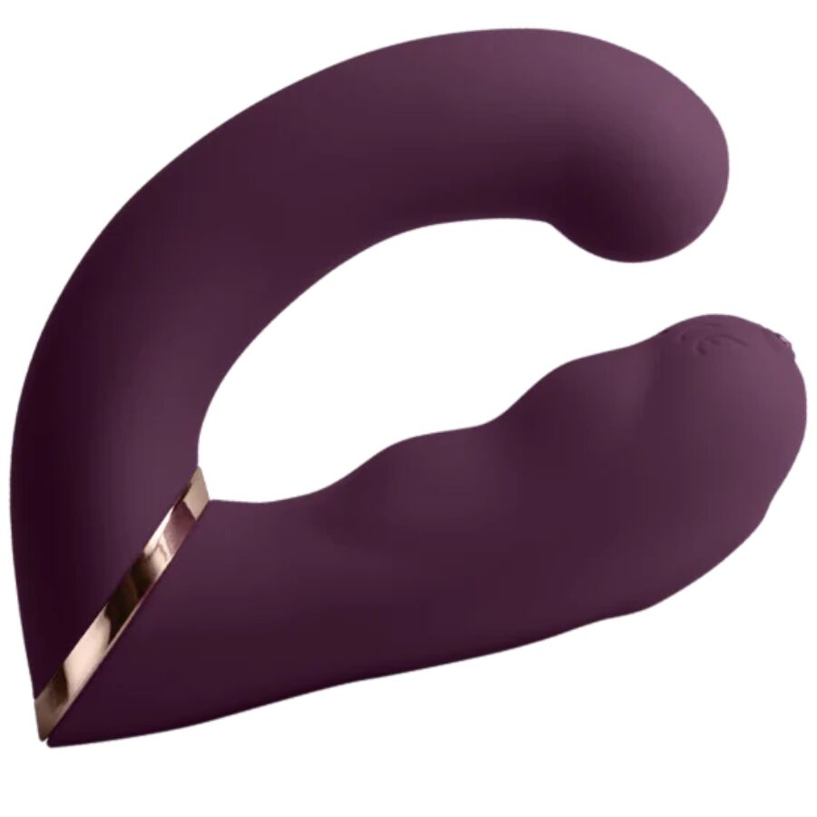 ROCKS-OFF - GEMINI DOUBLE VIBRATEUR STIMULATEUR DE CLITORIS POINT G VIOLET - 7eme ciel
