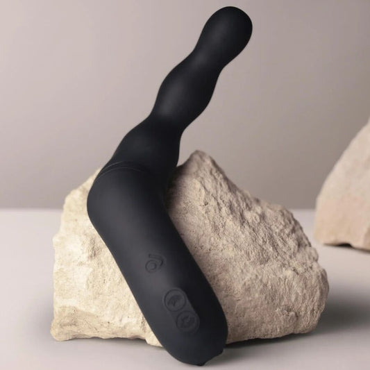 ROCKS-OFF - ADAPTATEUR DE VIBRATEUR PROSTATIQUE ET ANAL NOIR - 7eme ciel