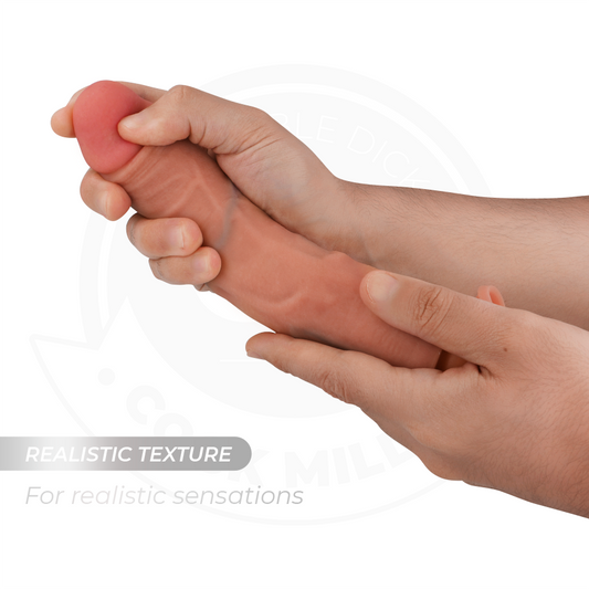 COCK MILLER - GODE HYPER-RÉALISTE À VENTOUSE ET À POUSSÉE AVEC TÉLÉCOMMANDE 21,5 CM - 7eme ciel