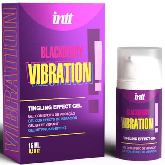 INTT RELEASES - GEL VIBRANT LIQUIDE SAVEUR MÛRE 15 ML - 7eme ciel