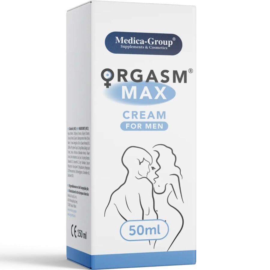 MEDICA GROUP - ORGASM MAX CRÈME INTIME POUR HOMMES 50 ML - 7eme ciel