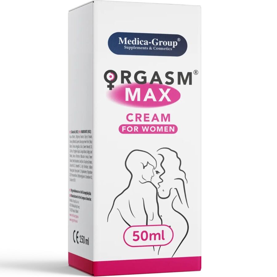 MEDICA GROUP - ORGASM MAX CRÈME INTIME POUR FEMMES 50 ML - 7eme ciel