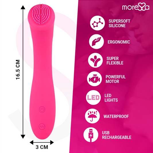 MORESSA - CELSO RECHARGEABLE EN SILICONE PREMIUM - 7eme ciel