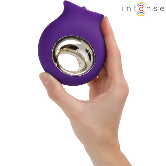 INTENSE - TULI STIMULATEUR CLITORIS 9 VIBRATIONS & 9 OSCILLATIONS VIOLET - 7eme ciel