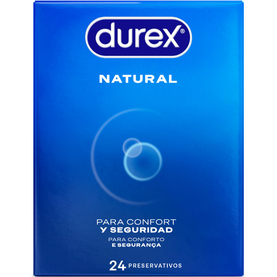 DUREX - PRÉSERVATIFS NATURELS 24 UNITÉS
