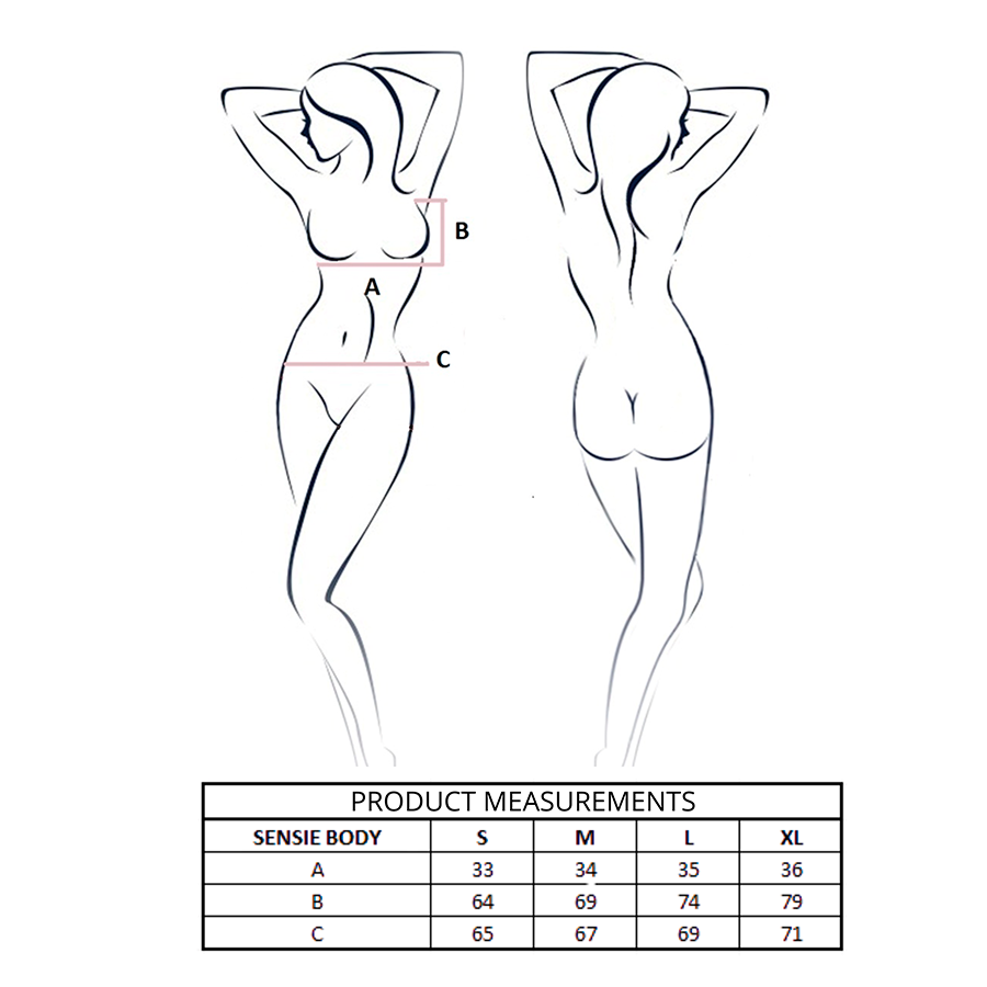 PASSION - SENSIE BODY TEAL L/XL