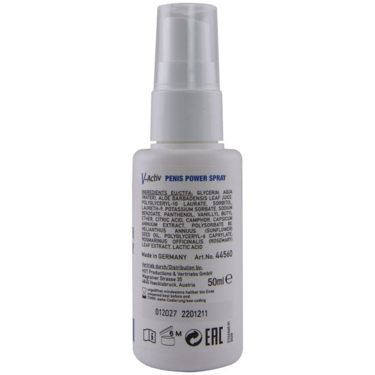 HOT - V-ACTIV, SPRAY STIMULANT POUR LE PÉNIS, 50 ML