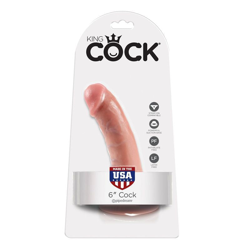 KING COCK - 6 CHAIR DE GODE 15.2 CM - 7eme ciel