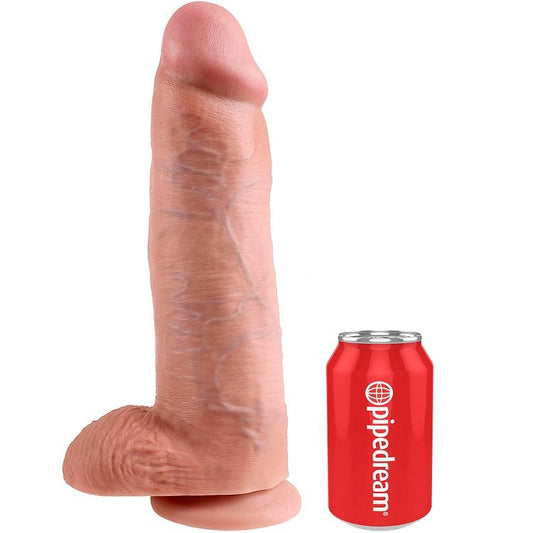 KING COCK - 12 CHAIR DE GODE AVEC BOULES 30.48 CM - 7eme ciel