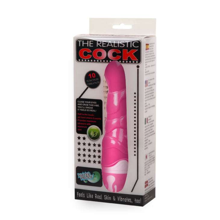 BAILE - LA BITE RÉALISTE ROSE 21.8 CM - 7eme ciel