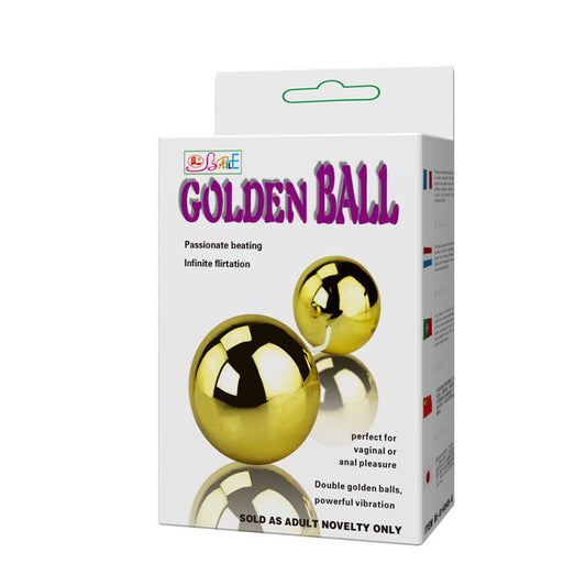 BAILE - VIBRATEUR BALLES CHINOIS GOLDEN - 7eme ciel