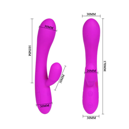 PRETTY LOVE - SMART VIBRATEUR VICTOR AVEC STIMULATEUR DE CLITORIS - 7eme ciel