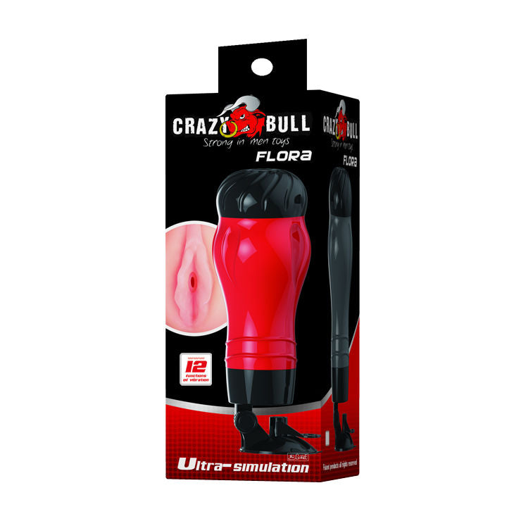 CRAZY BULL - FLORA VAGIN AVEC BASE MASTURBATEUR - 7eme ciel