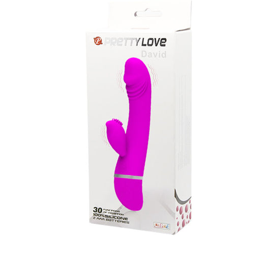 PRETTY LOVE - FLIRTATION VIBRATEUR AVEC LAPIN DAVID - 7eme ciel