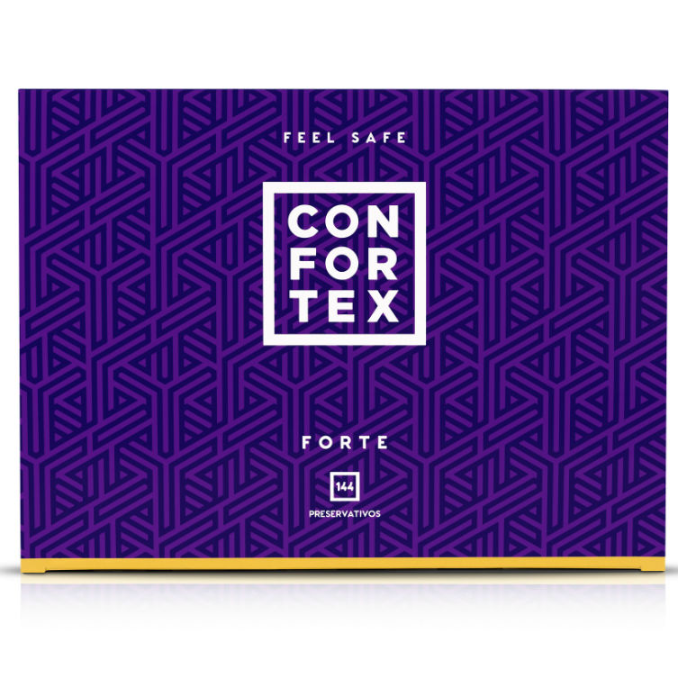 CONFORTEX - NATURE FORTE CONDOMS 144 UNITÉS - 7eme ciel