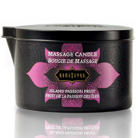 KAMASUTRA - BOUGIE DE MASSAGE ÎLE DE LA PASSION 170GR - 7eme ciel