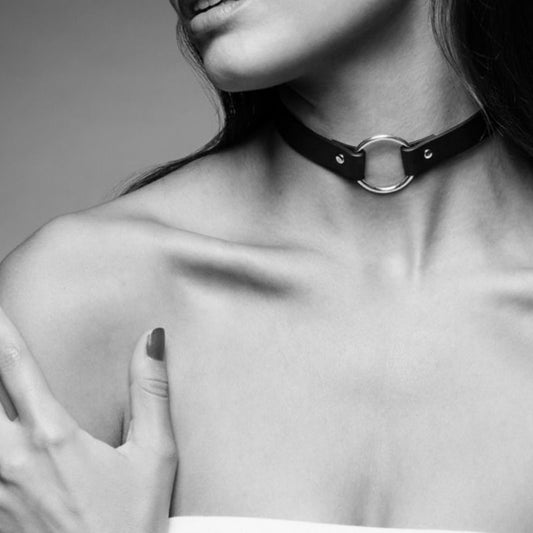 BIJOUX INDISCRETS MAZE - COLLIER RAS DE COU NOIR - 7eme ciel