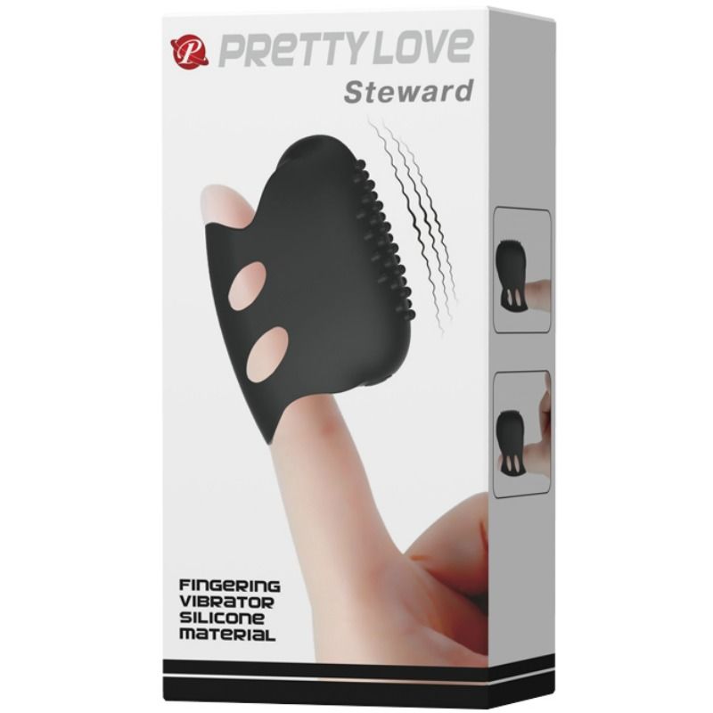 PRETTY LOVE - FLIRTATION DÉS VIBRATION NOIR STEWARD - 7eme ciel